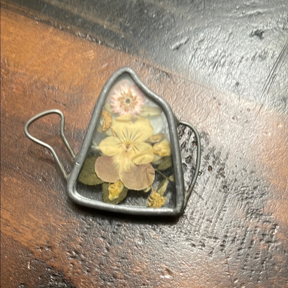 Floral Watering Can pin